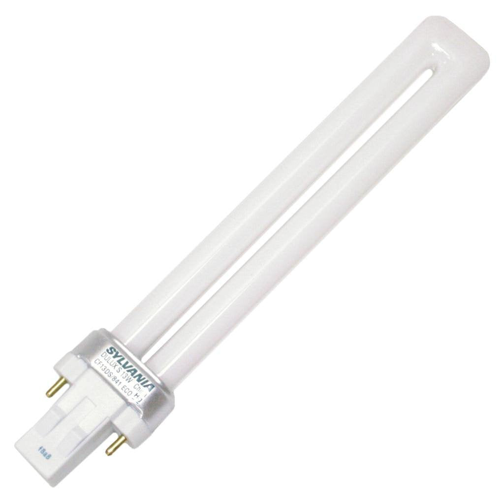 Sylvania 21134 Compact Fluorescent 2 Pin Single Tube 4100K, 13-Watt