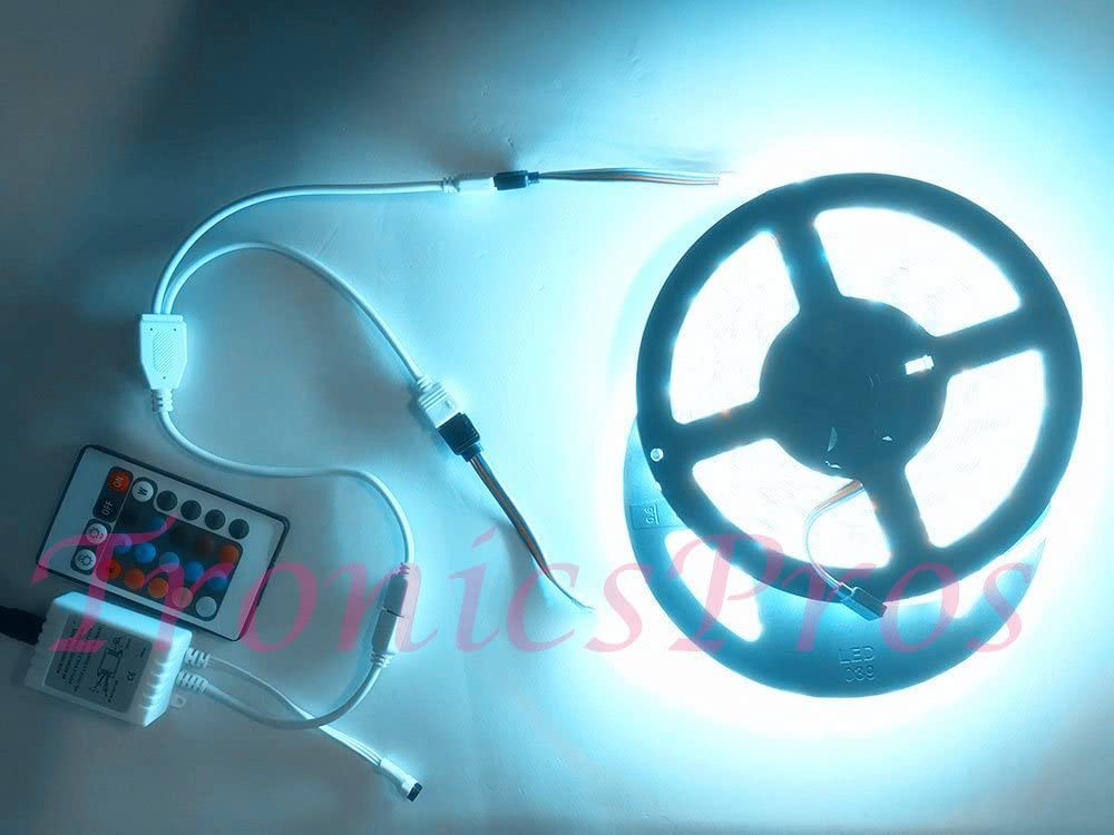 Tronicspros 2Pcs 4 Pin Led Splitter Cable Rgb Led Strip Splitter 2 Way Splitter Led Tape Y Splitter 1 To 2 Splitter Led Strip Co