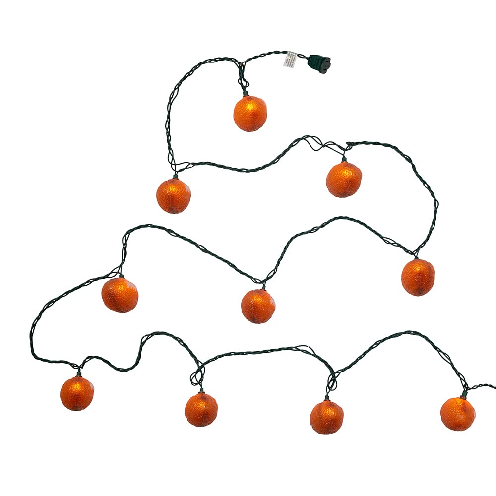 Kurt S. Adler Kurt Adler Ul1368 Football Set, 10 Lights, Brown