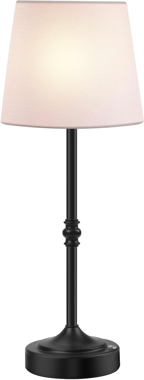 Swinerton Cordless Lamp Rechargeable LED Table Lamp, 5000mAh Battery Operated, 3 Level Brightness, Portable Night Bedside Lamp, 