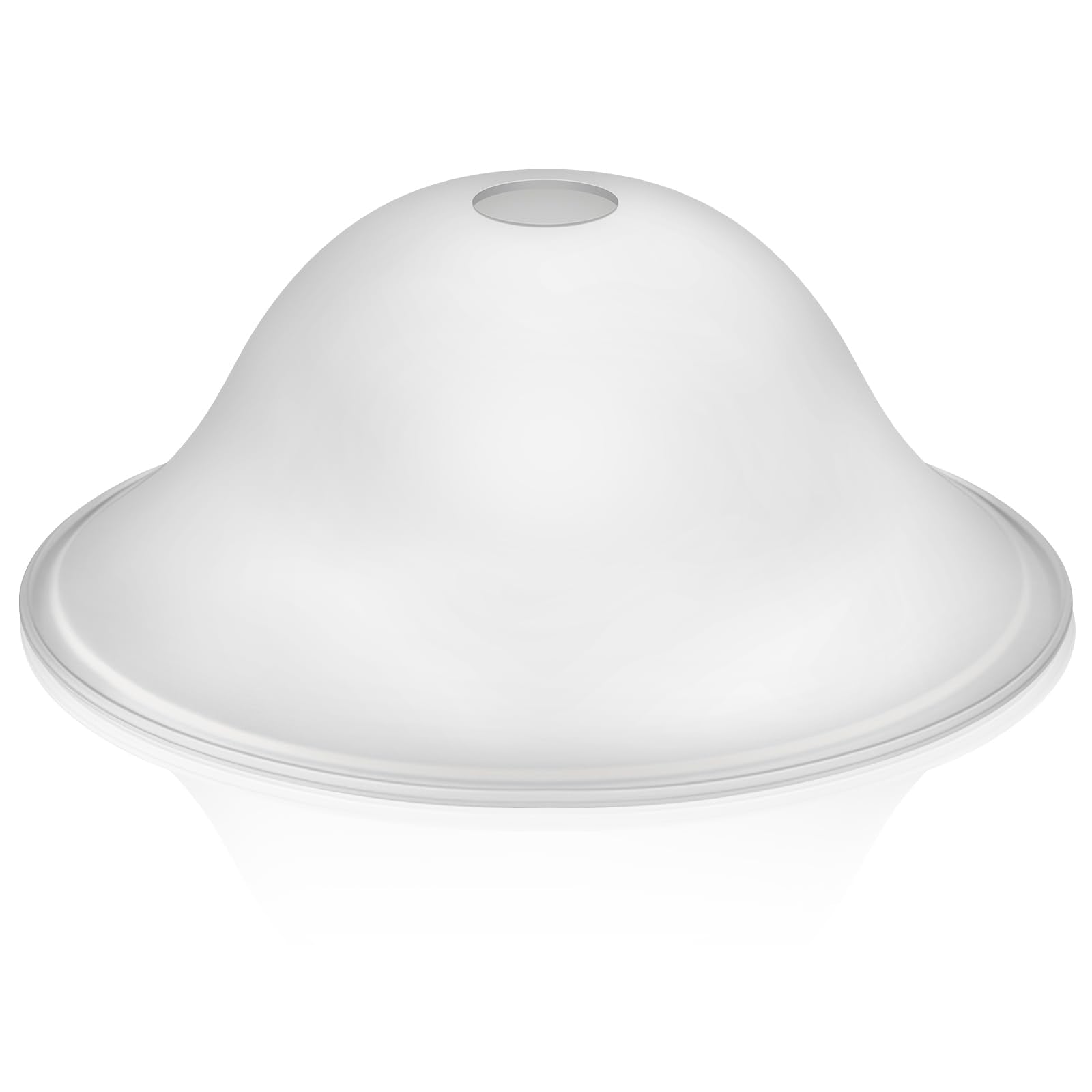 Huquary Lamp Glass Shades for Floor Lamp Elegant Cover Light Fixture Shade Light Fixture Replacement(12.2 x 4.92 x 1.65 Inch,Whi
