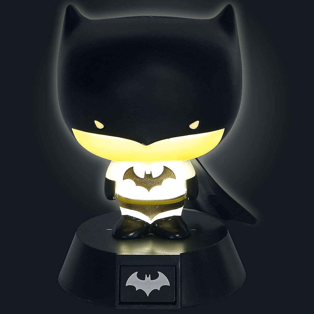 Batman 3D Character Ideal Night Kids Bedrooms, Office & Home | Officially Licensed DC Comics Figurine | Pop Culture Lighting Mer