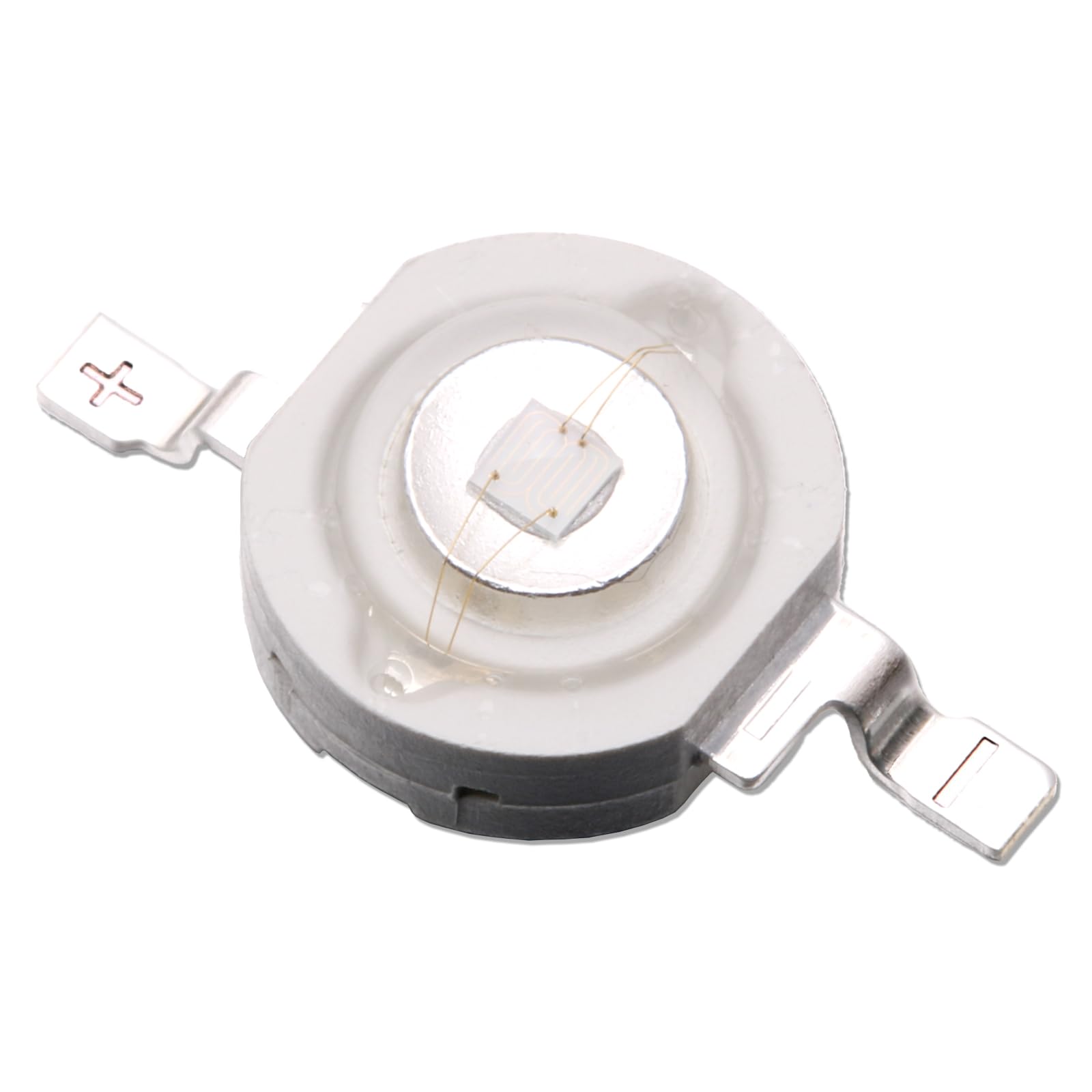 Ledguhon 10Pcs 3W High Power Led Chip,Purple Light Emitter Diode Electronic Component Repairing Led Lamp Bulb Diy Lighting (700M
