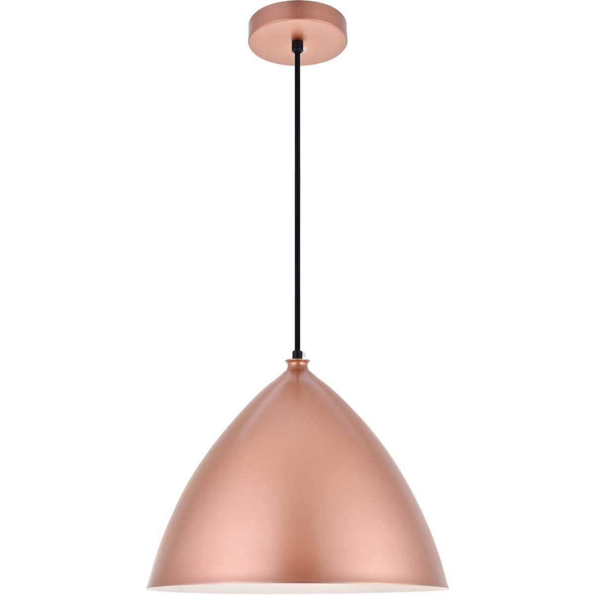 Living District Kenneth 1 Light Honey Gold Pendant