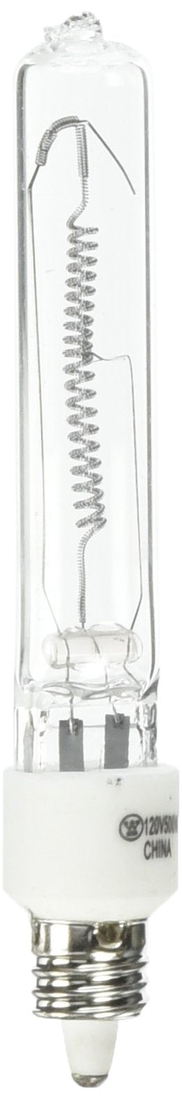 Westinghouse 0447000 Halogen Light Bulb 500W T4 E11 Mini-Can Base Clear 2000Hr 9000LM 120V