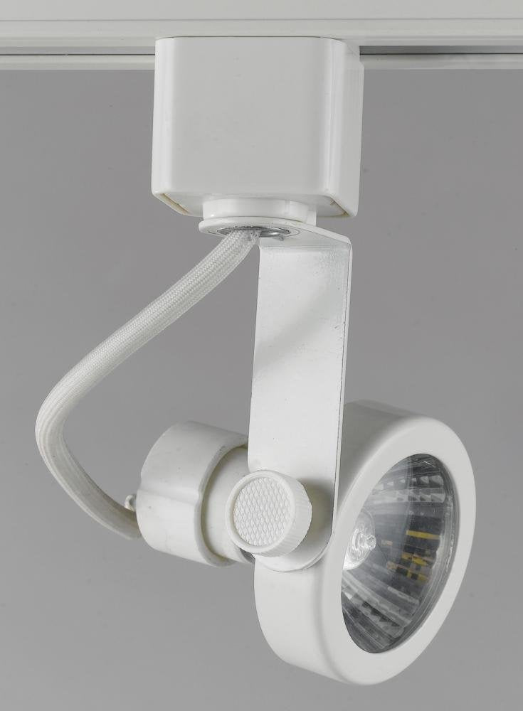 Cal Ar-111 12V 50W White Metal Elliptical Fixture - Energy Efficient Lighting Solution