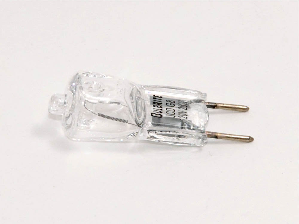 Bulbrite Halogen JC Type GY8 Bulb, 20W, Clear Glass, 120V, T4, 1 Count
