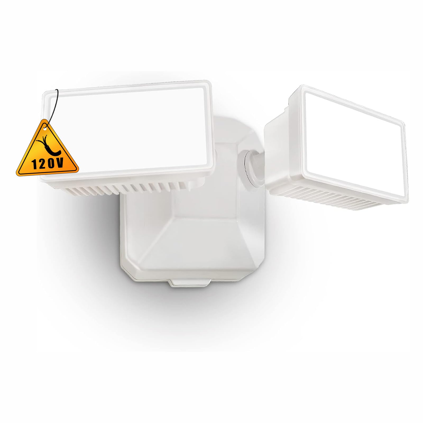 EMANER Dimmable Flood Light, Switch-Controlled, 110-120V Corded Exterior LED Security Light 24Watt (250W Equivalent) Wall Dimmer