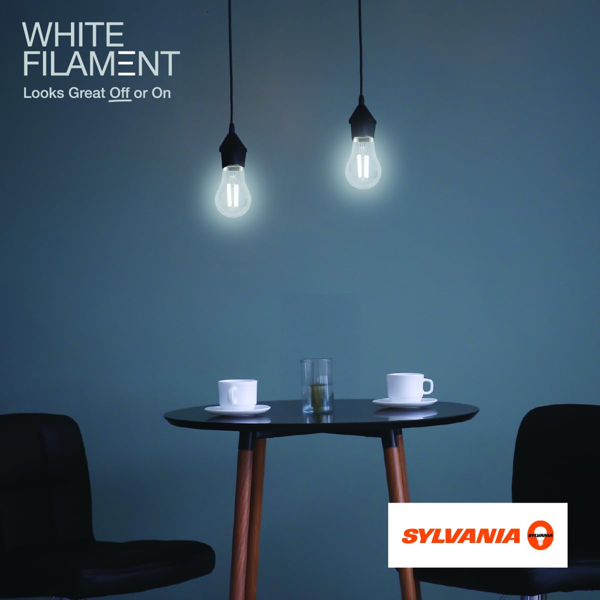 LEDVANCE Sylvania A15 LED Refrigerator Light Bulb, Soft White 2700K, Dimmable, 40W, Glass, 2 Pack - Model 42250