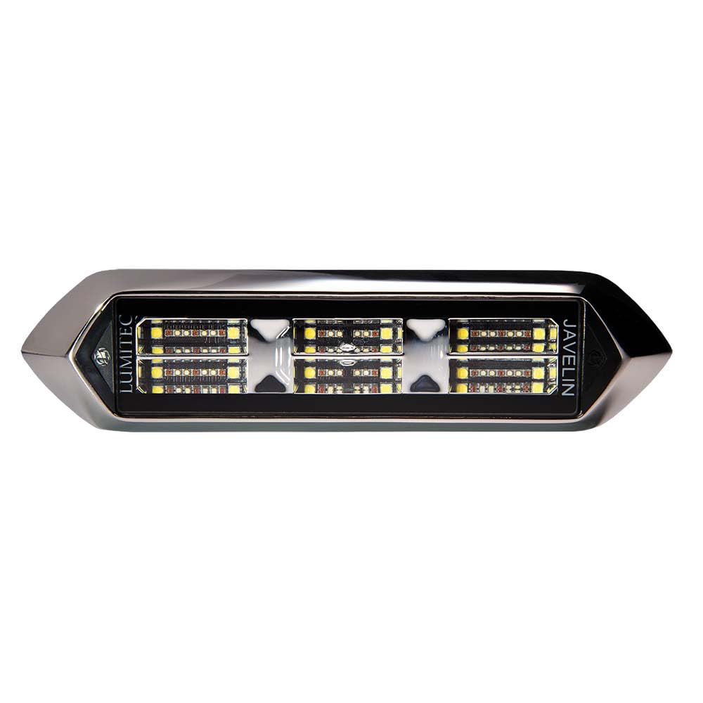 Lumitec Javelin LED Light, Model 101705, Chrome Finish, Multi Color, One Size