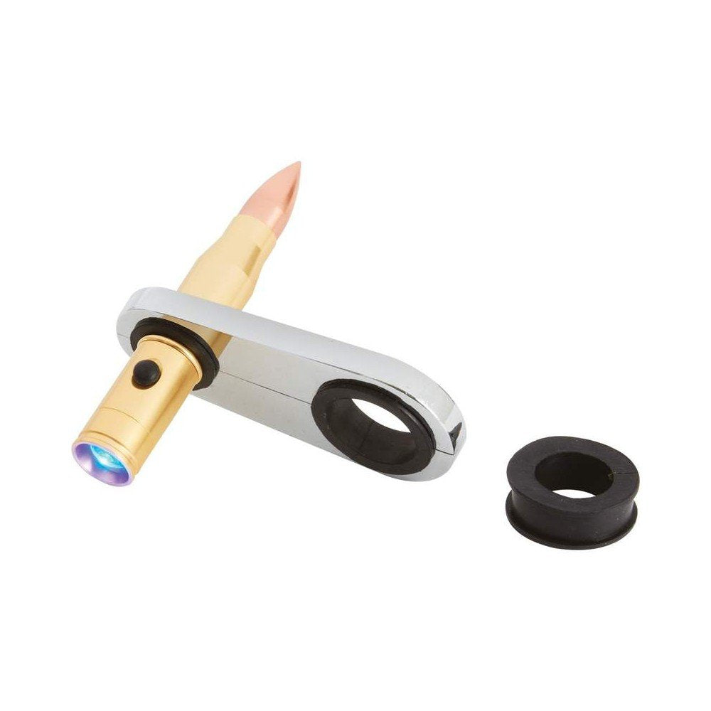 Diamond Plate BKLED Diamond Plate Frame Mount Bullet-Shaped LED Light