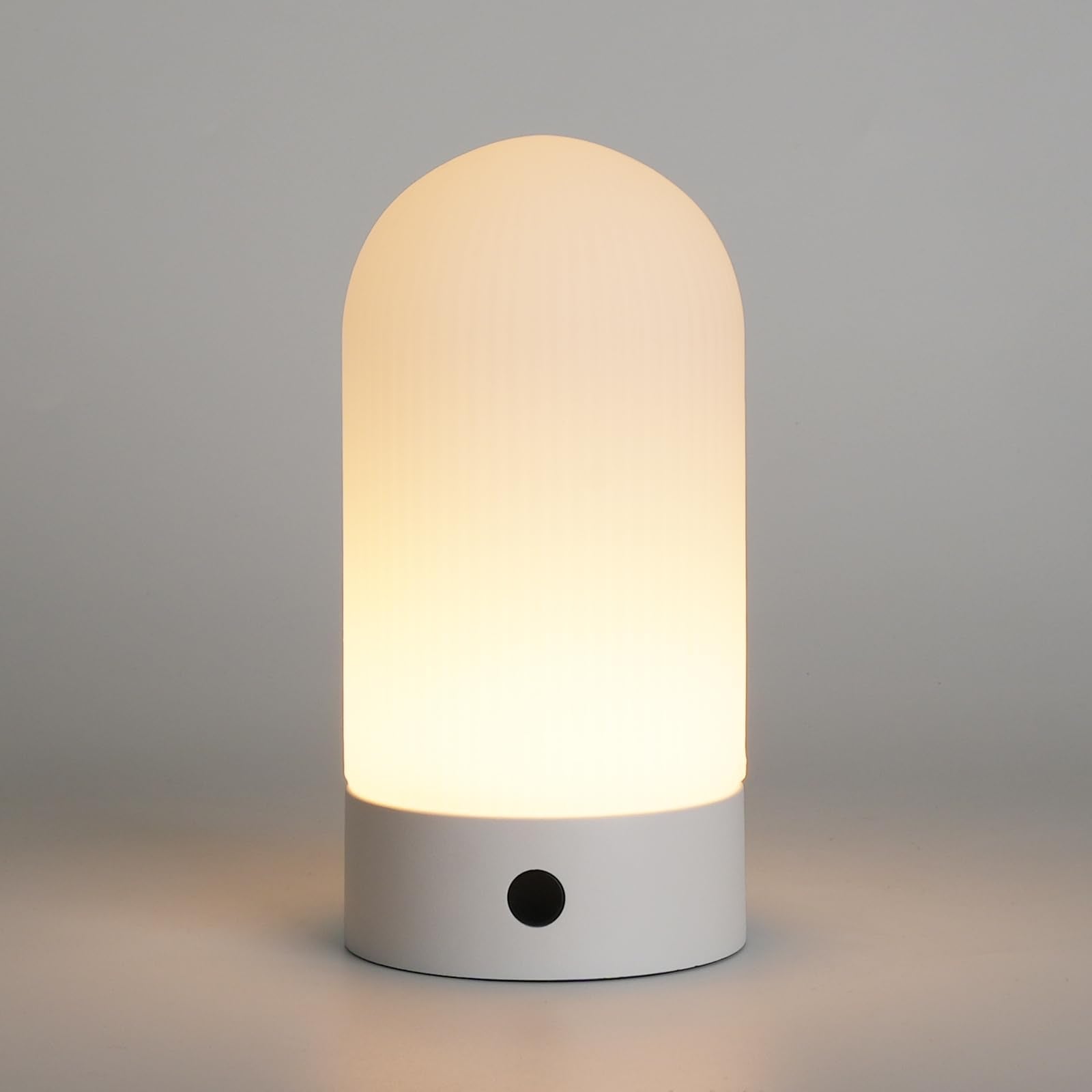 WEILAILUX Battery Operated Shower Lamp, Waterproof, Rechargeable, Touch Dimmable, Portable, White, Model WL-2440