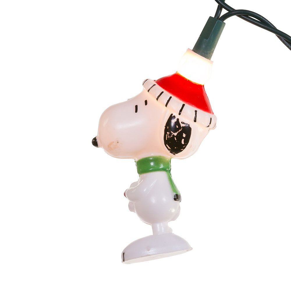 Peanuts Kurt Adler 11-Foot 10-Light Snoopy Light Set