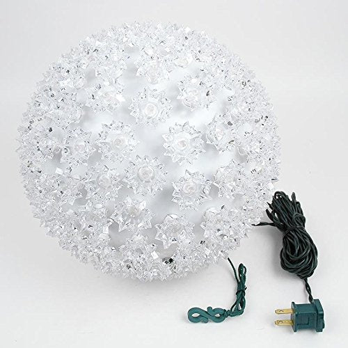 Novelty Lights Outdoor 150 LED Light Sphere, Hanging Tree LED Starlight Sphere 10 Diameter and 5mm Wide Angle Brightness, Outdoo