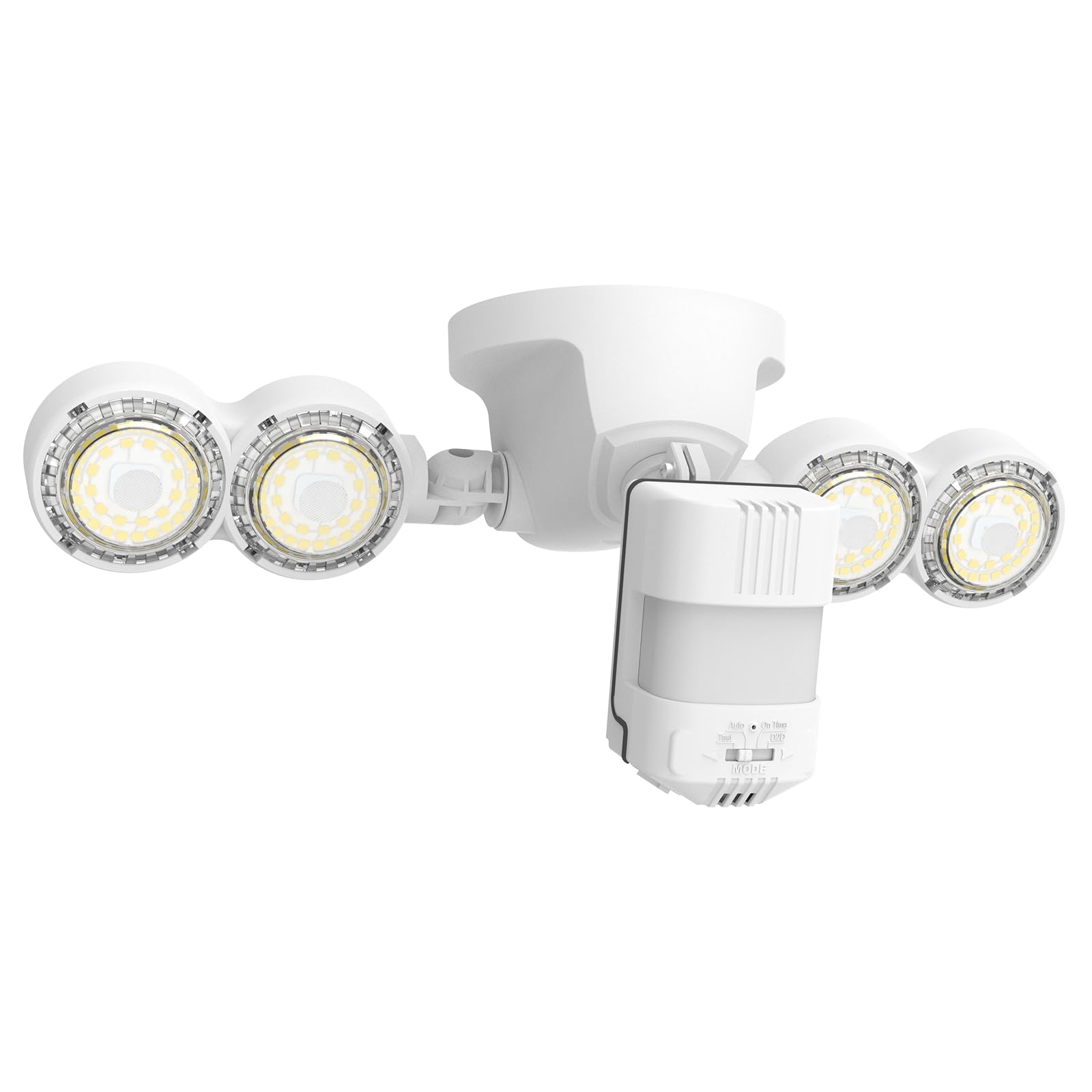 SANSI 40W 5000 LM LED Motion Sensor Outdoor Lights 5000K Daylight Super Bright, Dusk to Dawn, Bright Security Lights for Garage,