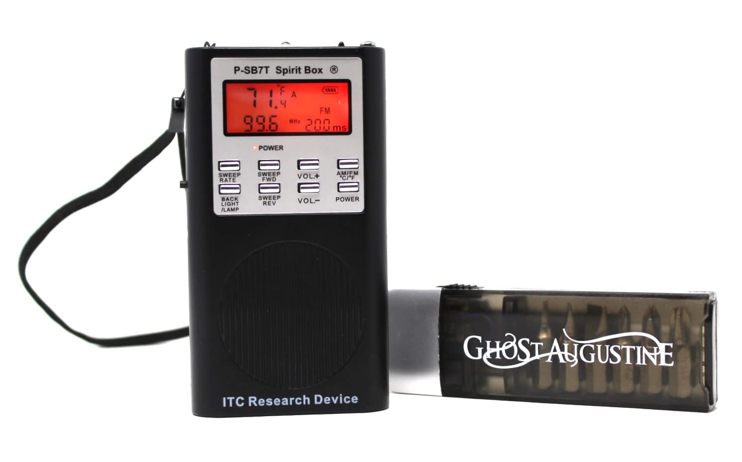 Spirit Box Sb7 Rev 7 - Newest 2024 Version + Ghost Augustine Flashlight Screwdriver Kit