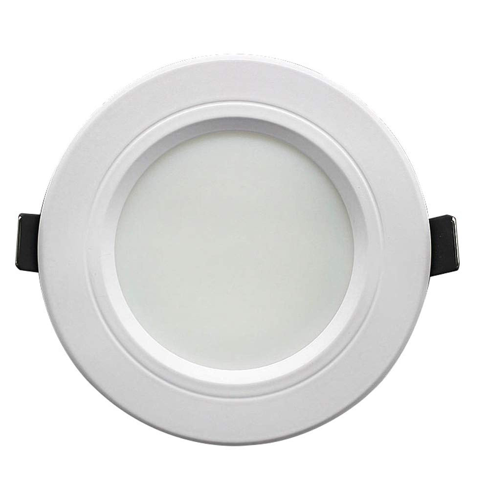OZZKI Recessed 10 Pack White Round LED Recessed Ceiling Light Hotel Restaurant Commercial Recessed Spotlight 80-95mm Mounting Ap