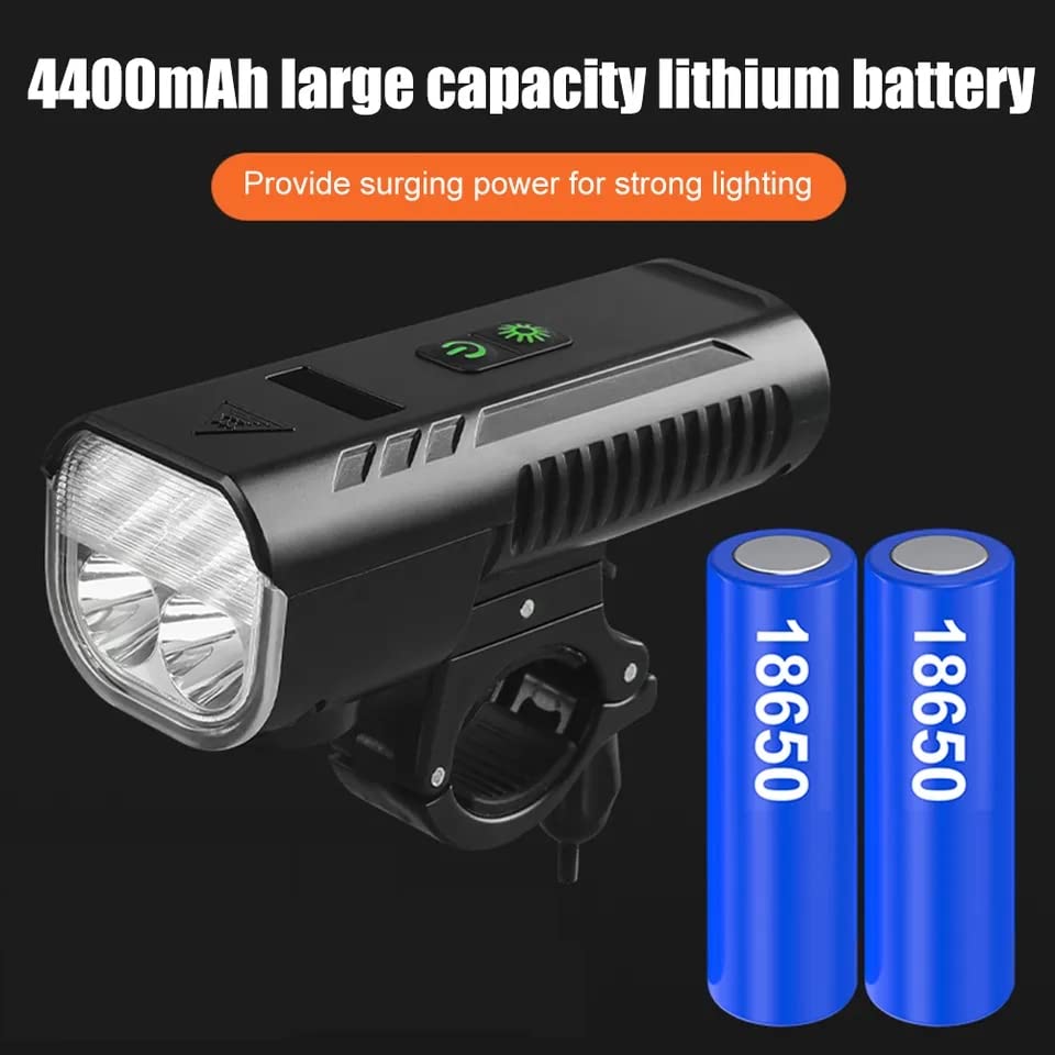 Linist Bicycle Light - Front Cyling Light, Super Bright 1000 Lumens USB Rechargeable Bicycle Headlight with IP65 Waterproof and