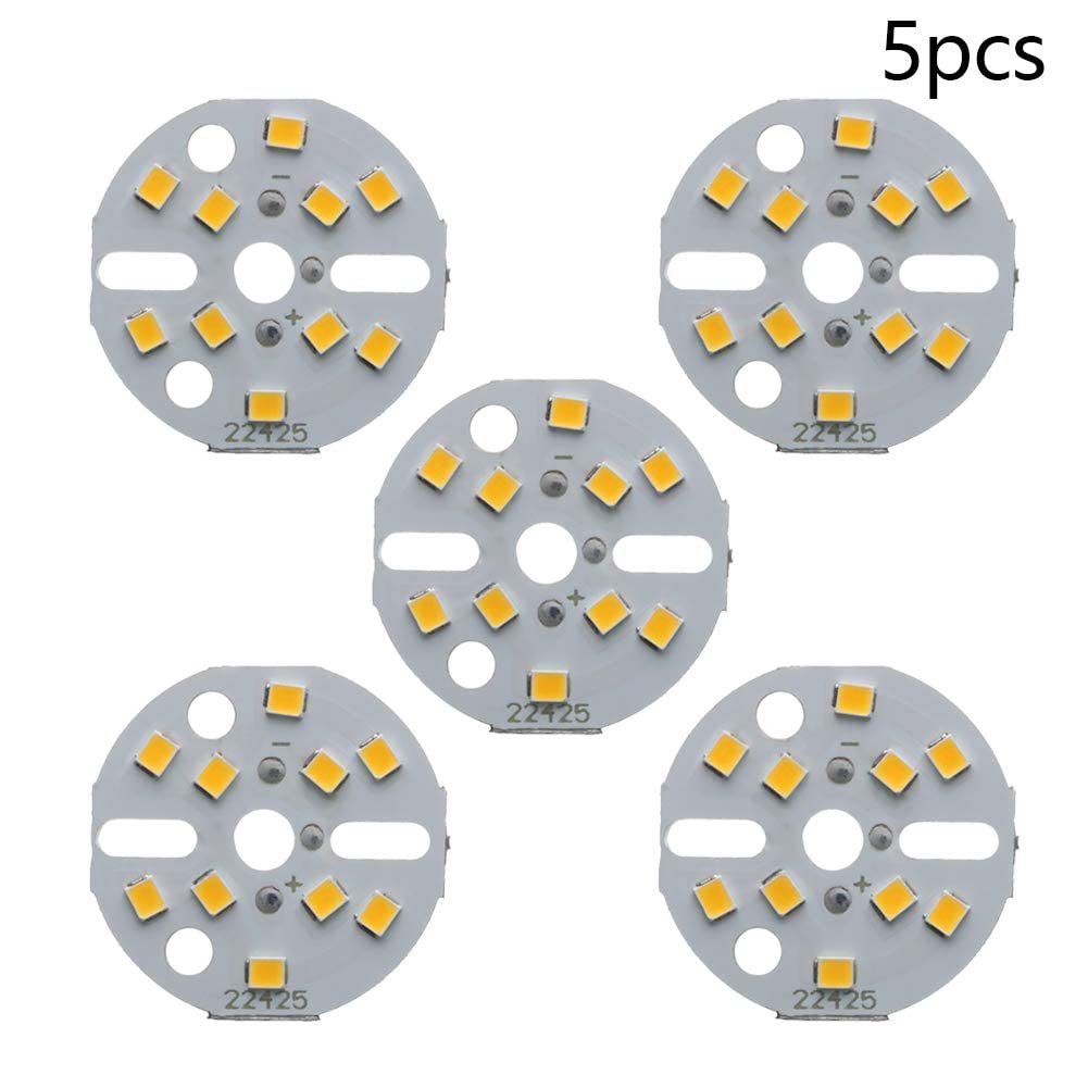 Hegebeck Led Chip Bulb High Power Floodlight Lamp Aluminium Board 5W 300Ma Super Bright Light Source High Power Lamp 5730 Chip F