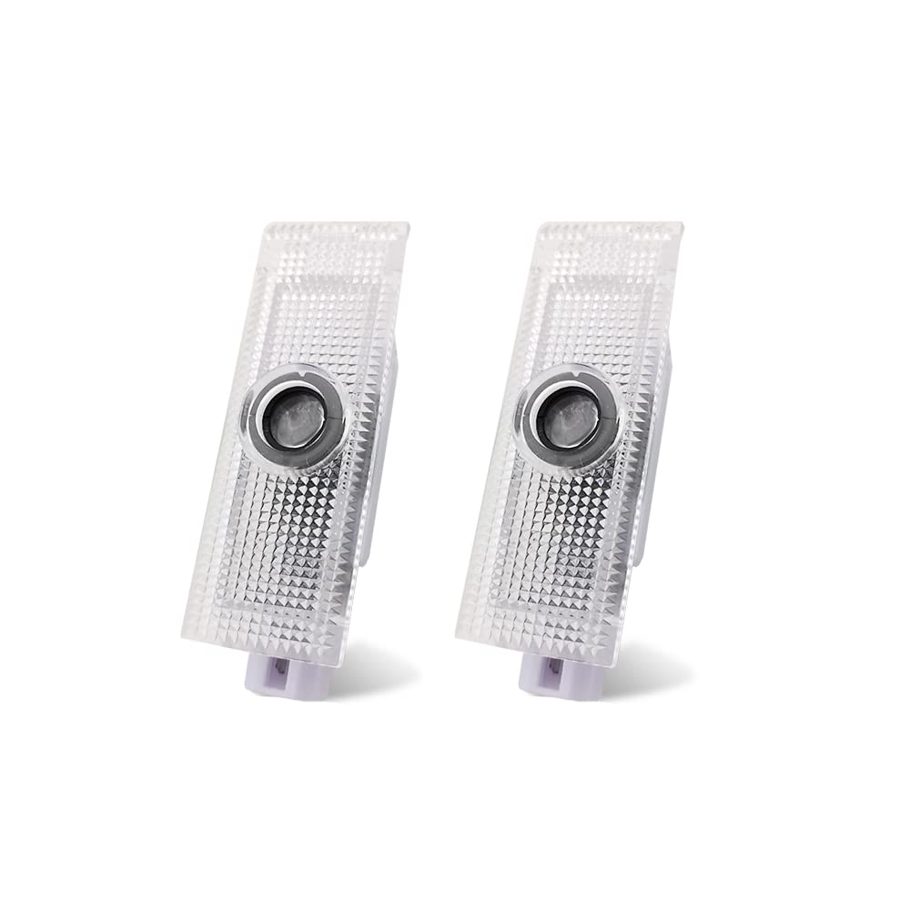 Uuakarin 2 Pcs Last Call Car Door Logo Lights Compatible For Challenger Last Call 2015-Present Courtesy Led Ghost Shadow Light P