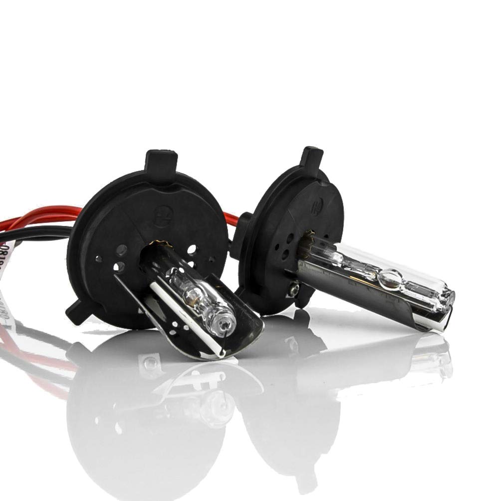 Xentec H4 HID Xenon Bulb - 6000K Ultra White, Low Beam, 1 Pair