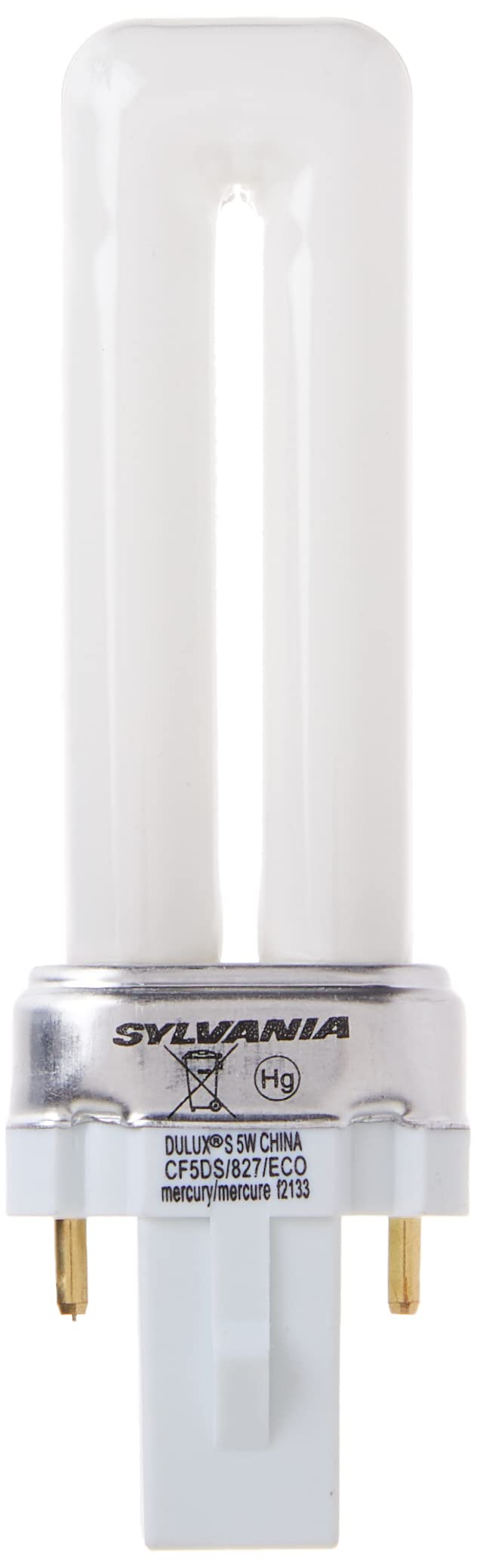 Ledvance Sylvania Compact Fluorescent Tube 5W 2-Pin 2700K Glass - 1 Count