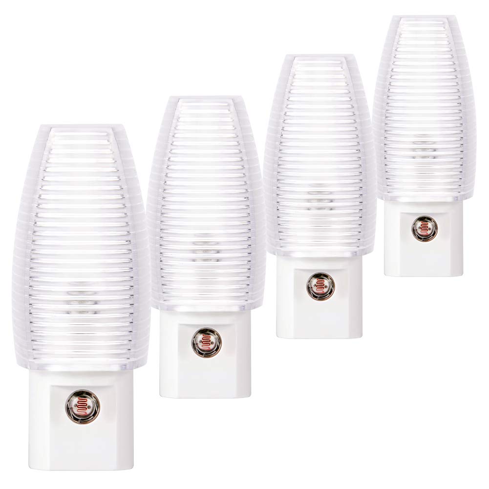 Emotionlite Night Light, 4 Pack Neutral White Led With Dusk To Dawn Sensor For Kids & Nursery