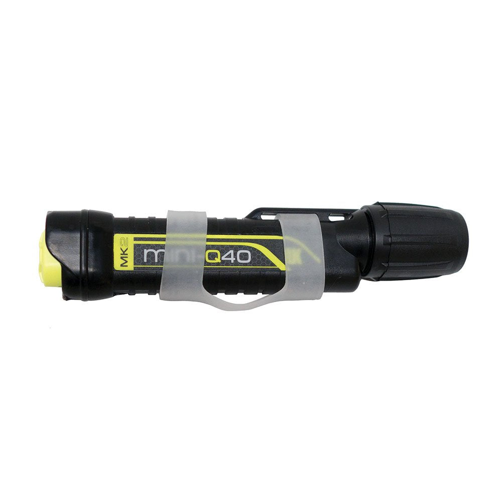 Underwater Kinetics Miniq40 Mk2 Dive Light - 250 Lumens, Black, One Size, Durable Plastic