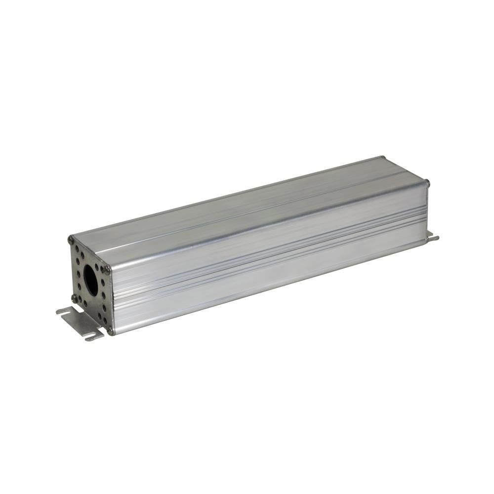Jesco Lighting 12V 60W Hardwire Power Supply Junction Box, Aluminum Enclosure, Model DL-PS-60/12-JBA