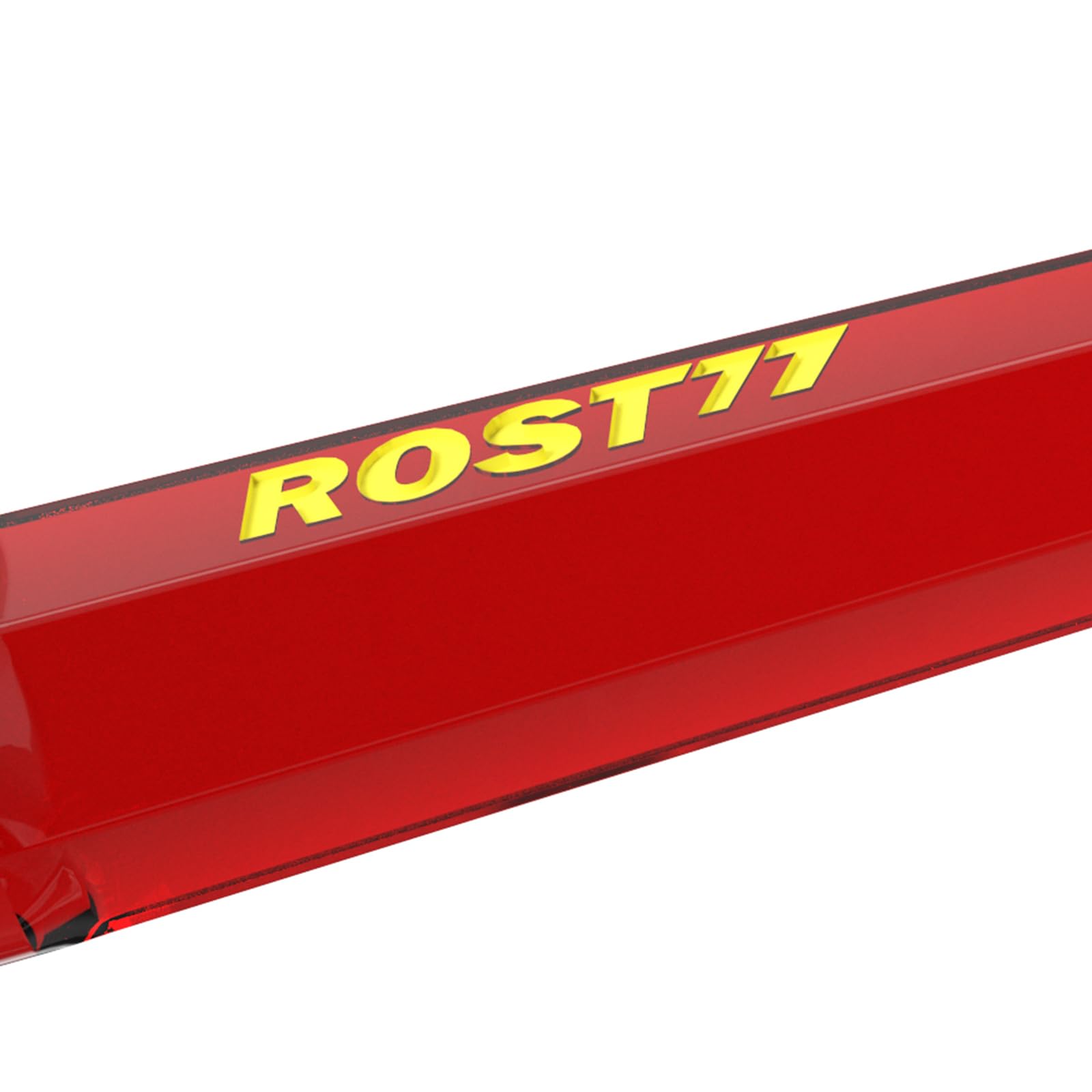 CUESOUL Dart Shaft and Flight, Big Wing Shape, L-33mm, Red with Yellow Logo