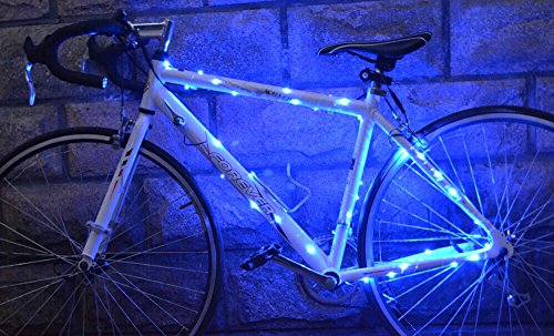 Wheelight 20 Super-Bright Led Bicycle Lights For Spokes And Frames In Five Colors (Red)