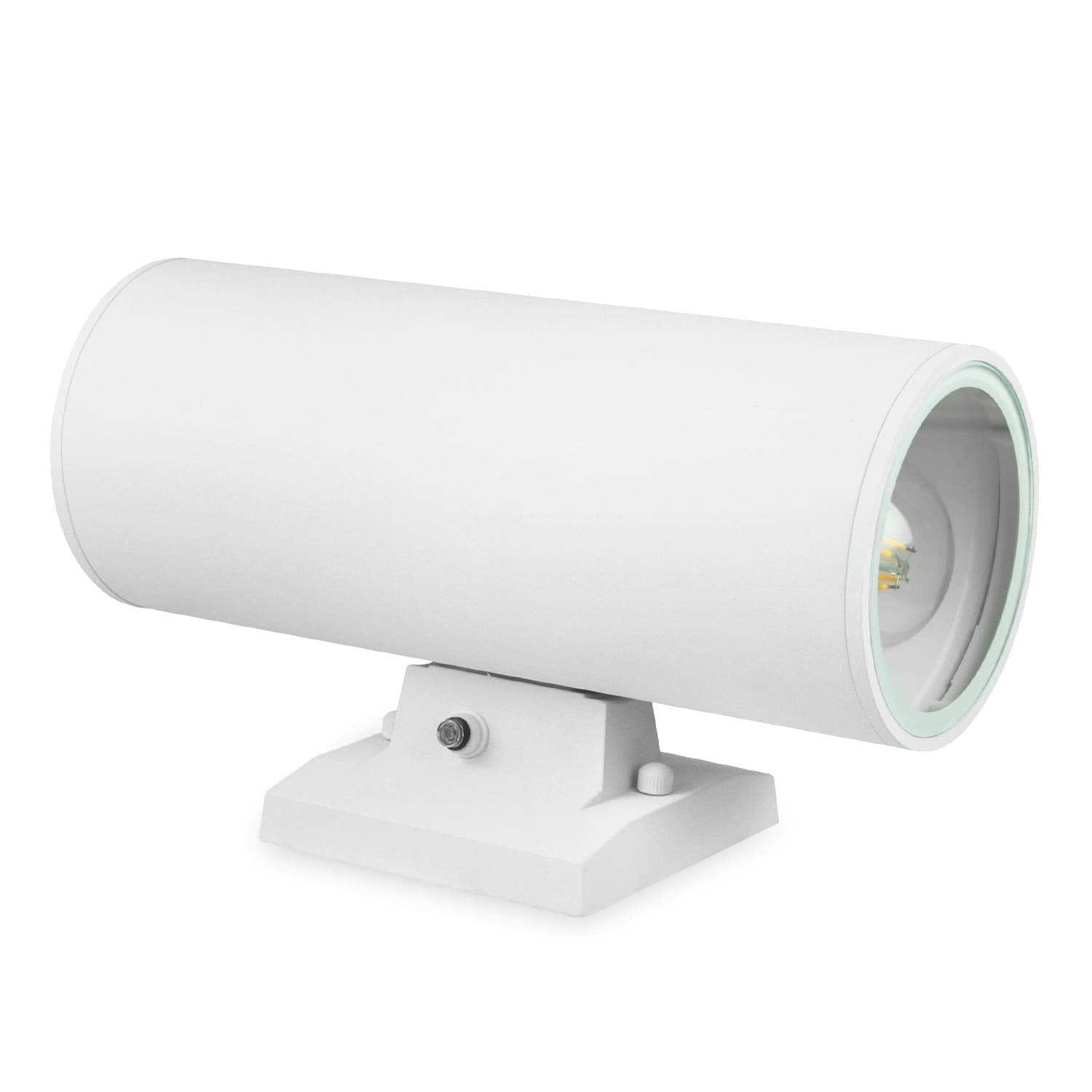 Zuukole Outdoor Wall Sconce, Exterior Lighting With Dusk To Dawn Sensor - 2 Light Bulbs Included, Aluminum Waterproof Wall Mount