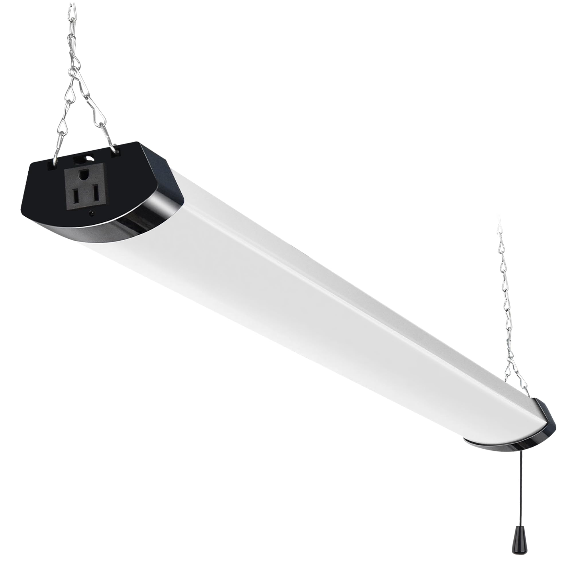 hykolity LED Shop Light 4FT 70W 8000lm 5000K Linkable Black Metal Model HBSP-YHZS-B5000