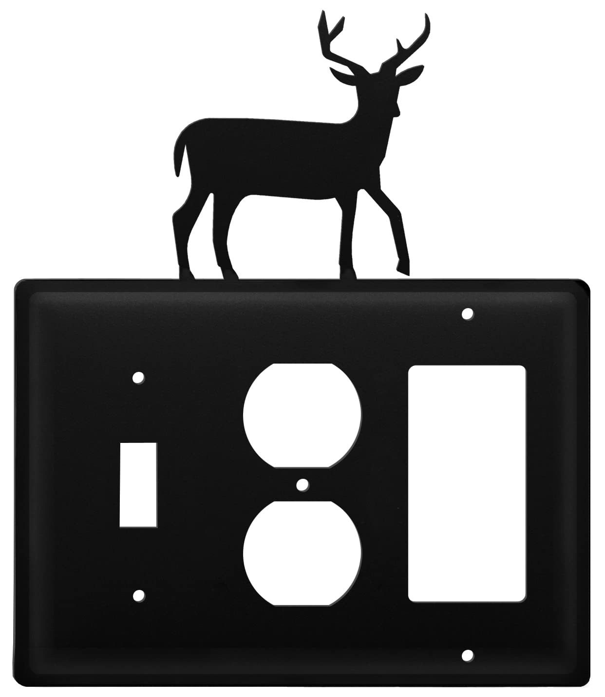 Triple Deer Single Switch Outlet And Gfi Cover Custom Product
