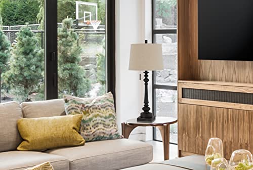 Cal Lighting Bo-3024Tb Table Lamp, Rustic Iron