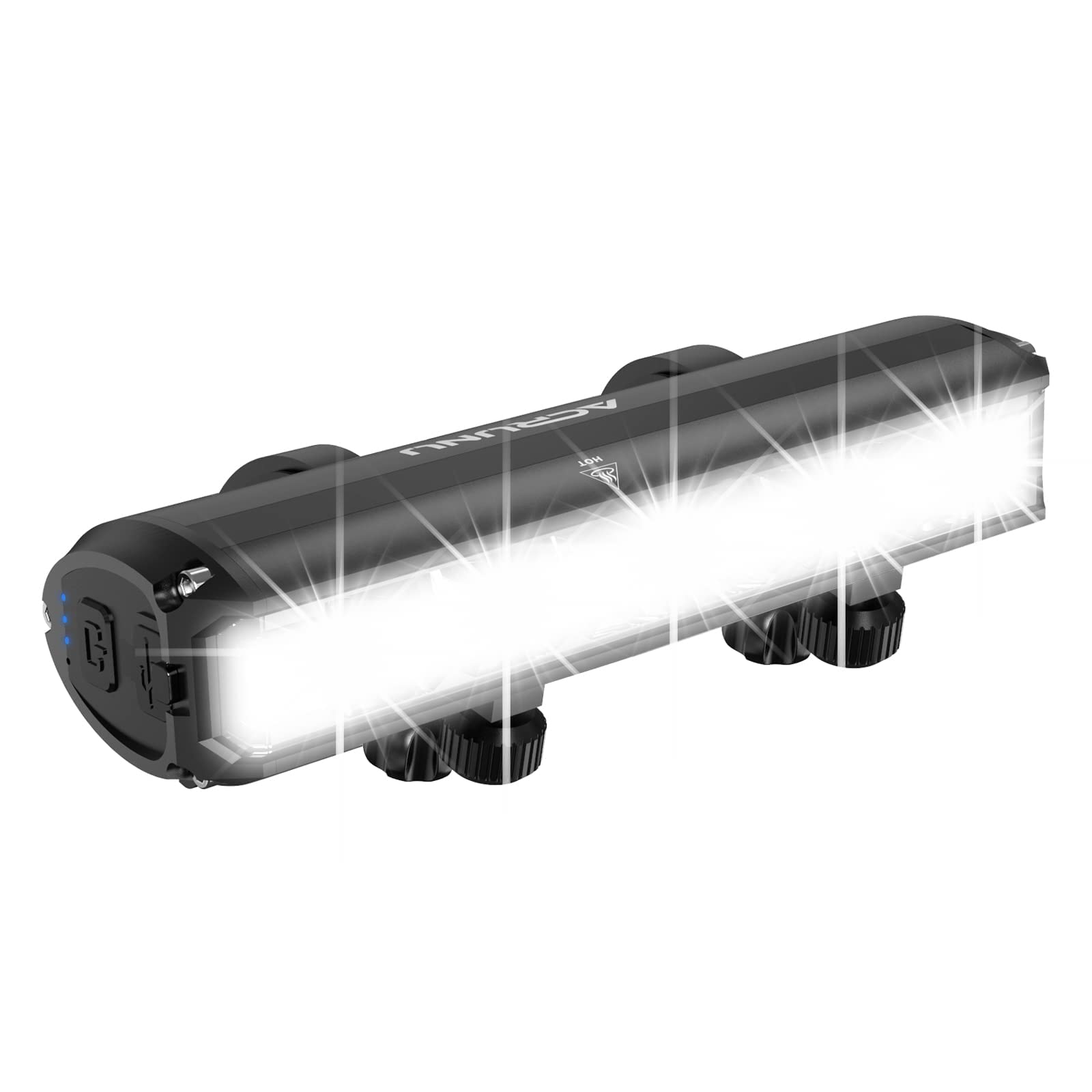 Super Bright LED Bike Light USB Rechargeable Bicycle Headlight-5 Modes Waterproof Bike Headlight Mountain Off-Road Cycling Commuting (1400 Lumens)