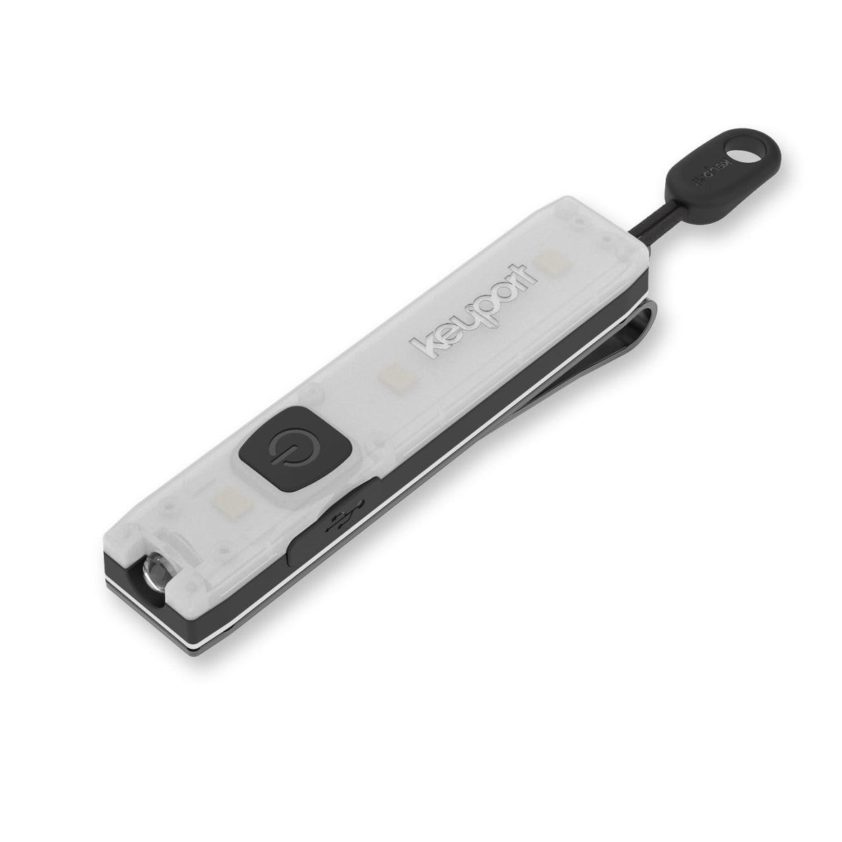 Keyport Led Keyport Pocket Flare 2.0 Mini Flashlight - Rechargeable LED Keychain L ...