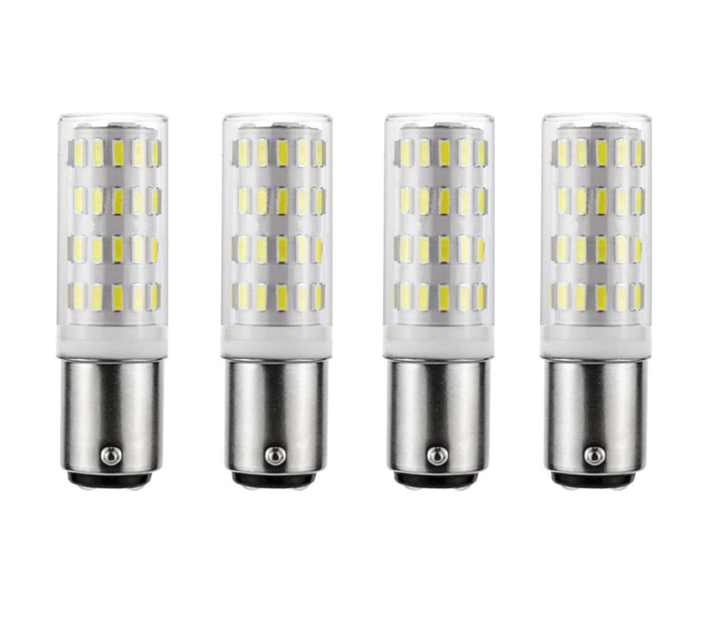 Ba15D 4W B15D Led Dimmable Ac/Dc 12V To 24V Warm White 3000K 40W Equivalent, Double Connect Sbc Bayonet Led Replacement Lamp For