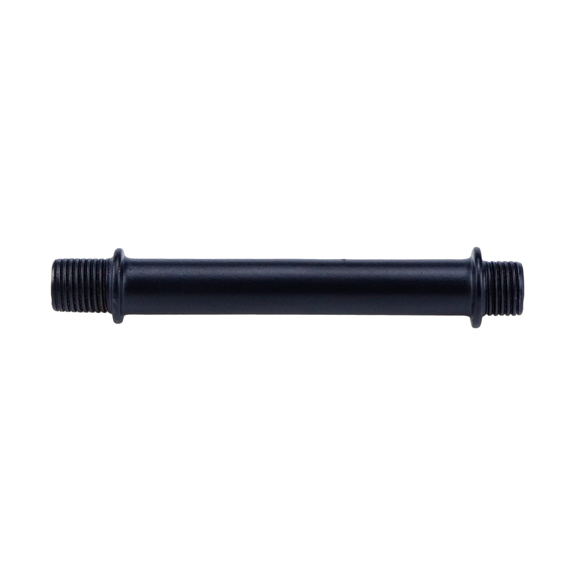 My Mironey 4 Sets Straight Pipe Lamp Stem Kit With Connector M10 Black Lamp Rod Hardware Light Fixture Parts Replacement, 3.15''
