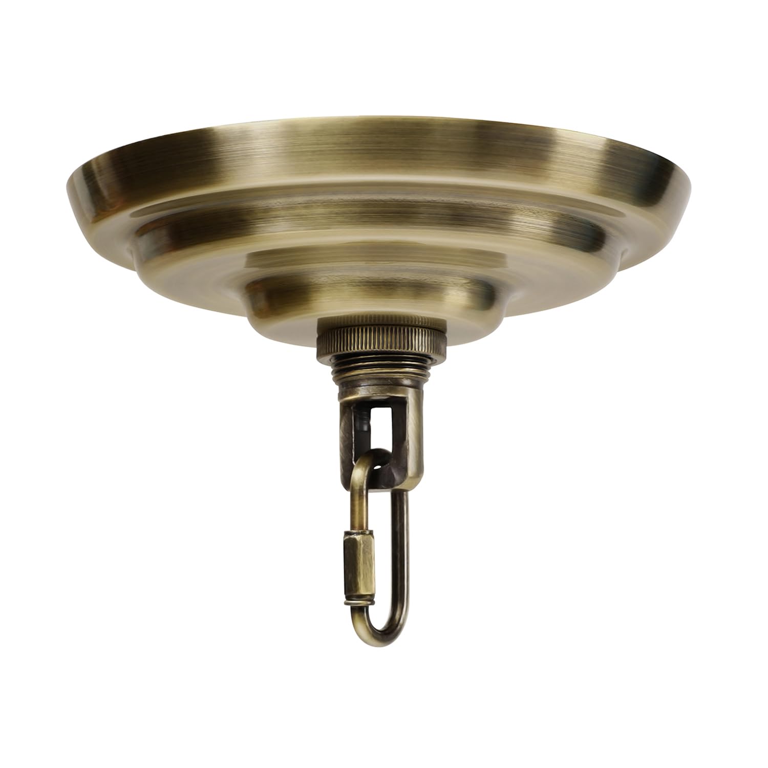 MAYOMAJO 6 Inch Light Canopy Kit, Heavy Duty Replacement Cover Plate, Bronze, Model X-BZ-6, Mounting Hardware for Chandelier, Pendant Light