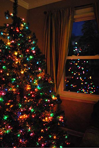 Ozs 2Pack 164Ft 400Led Extendable Color Changing Christmas String Lights Indoor/Outdoor, Waterproof 8 Modes Multicolor Christmas