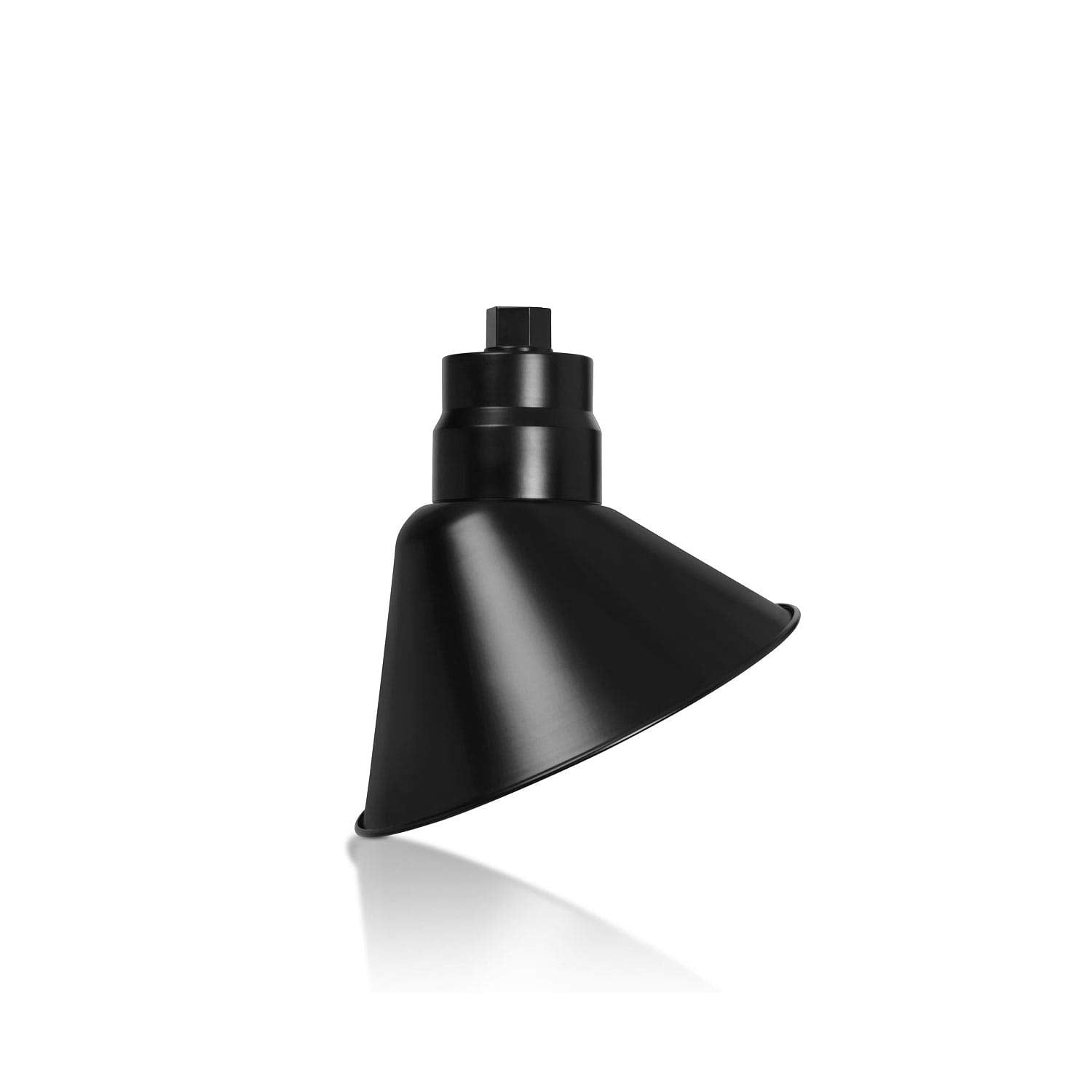 HTM LIGHTING SOLUTIONS Gooseneck Sign Light Fixture 10in. Satin Black 13in. Extension Arm UL Listed 2-Pack