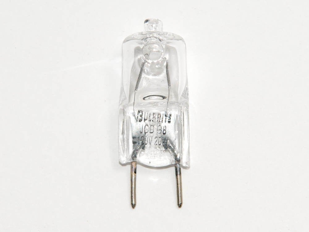 Bulbrite Halogen JC Type GY8 Bulb, 20W, Clear Glass, 120V, T4, 1 Count