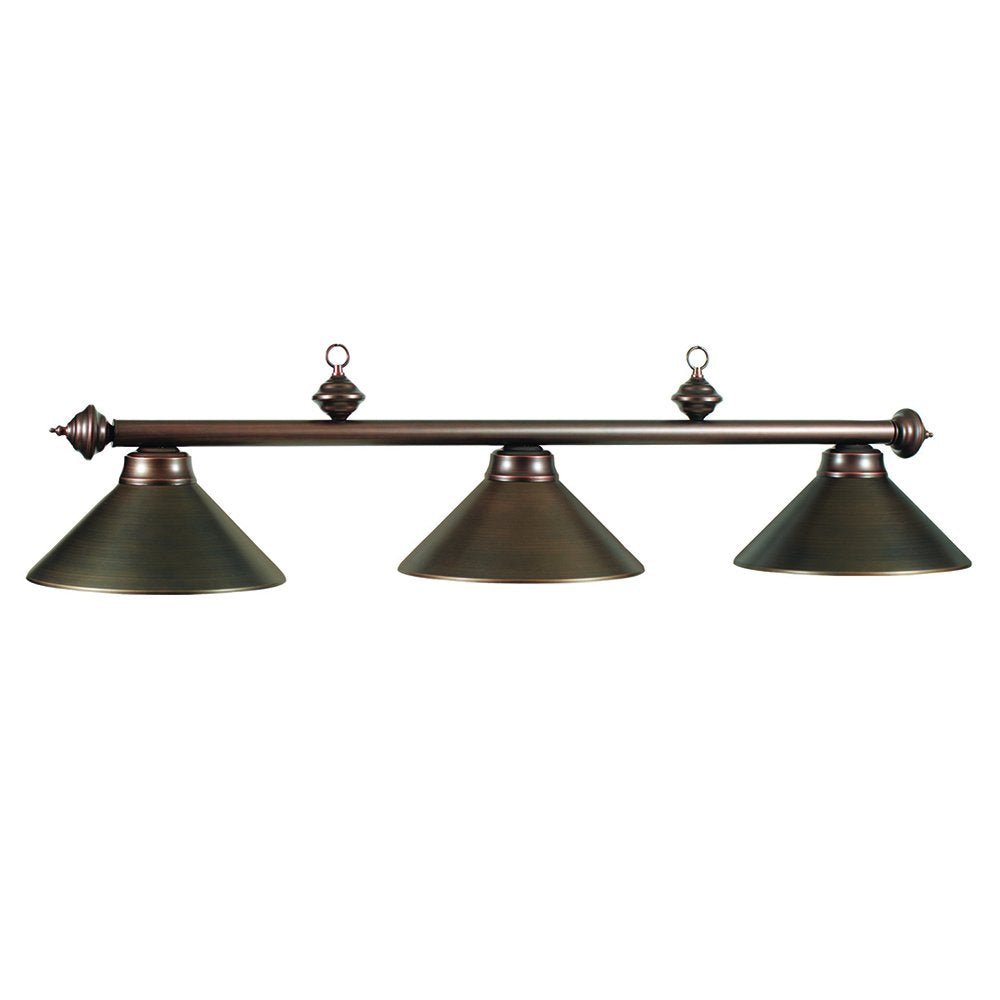 54 3LT BILLIARD LIGHT- OIL RUBBED BROZE