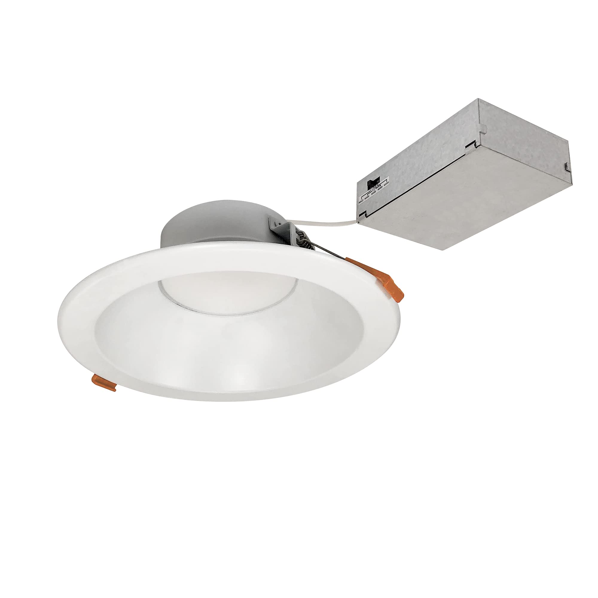Nora Nlth-61Tw-Mpw Theia Led Downlight With Selectable Cct (2700K/3000K/3500K/4000K/5000K), No Housing Required (6'')