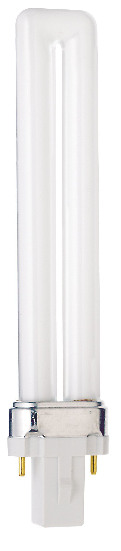 Satco S8306 T4 Twin Tube 9W G23 Base Soft White 2700K for Magnetic Ballasts