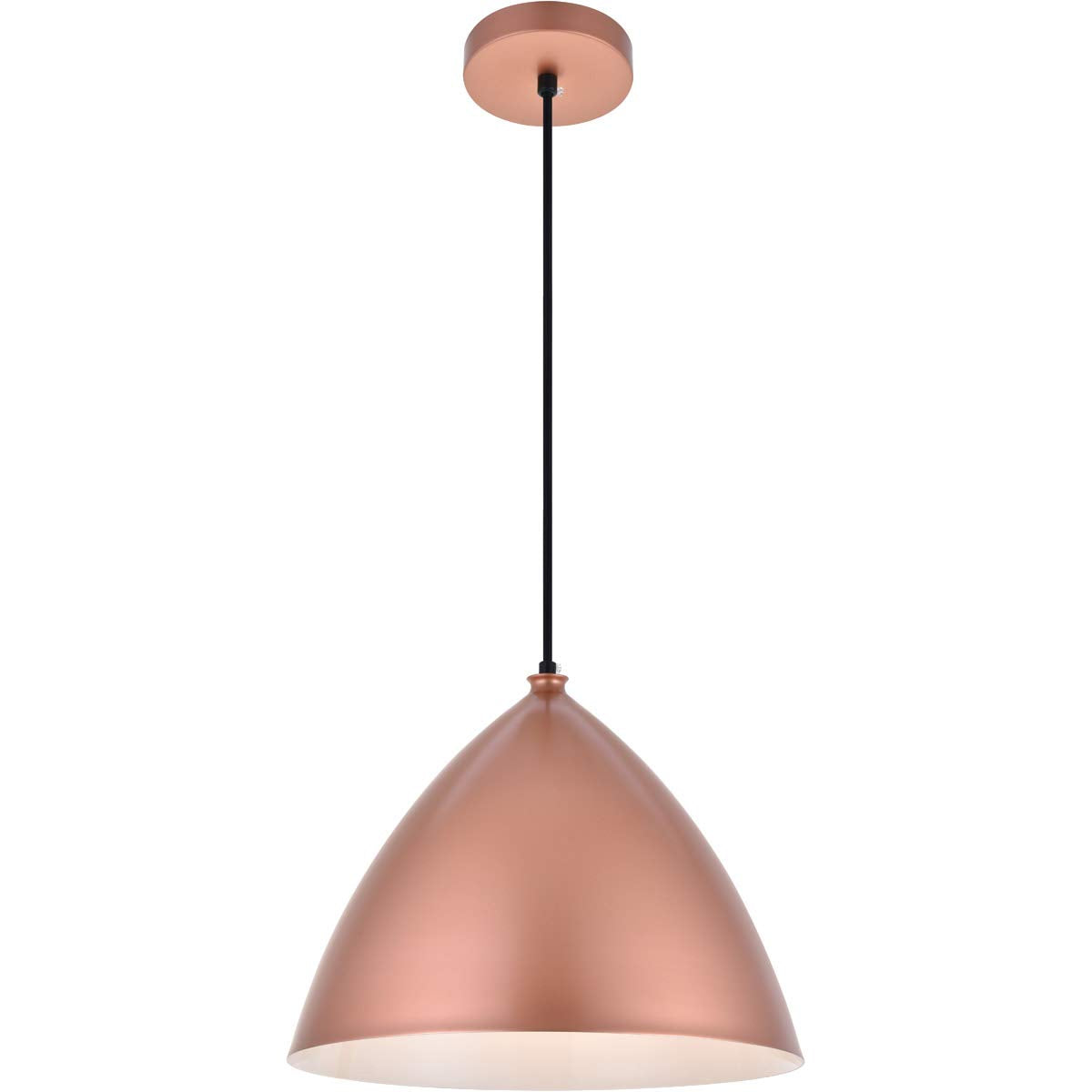 Living District Kenneth 1 Light Honey Gold Pendant