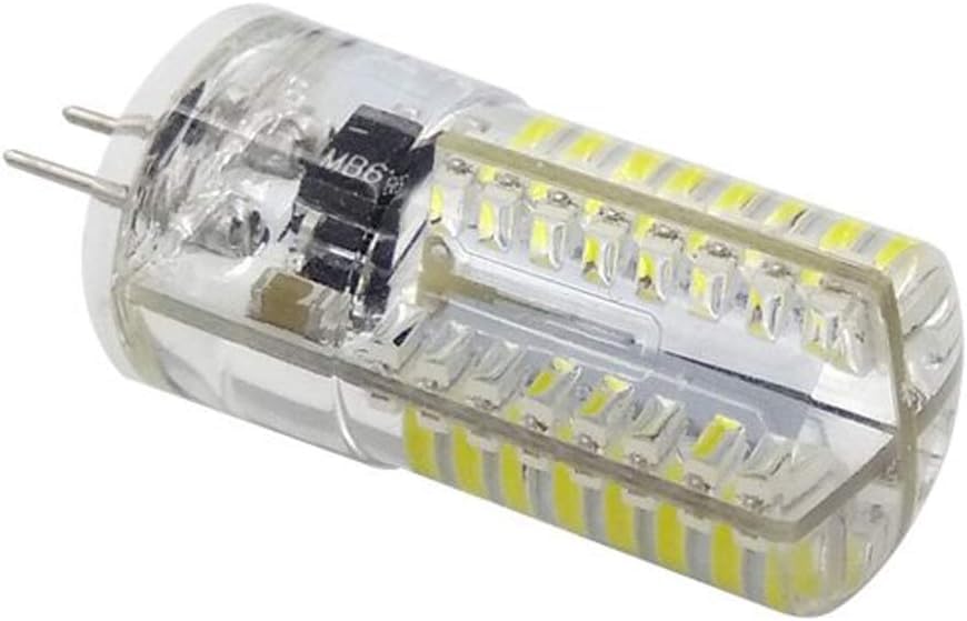 ZHENMING G4 LED Bulb 3W Dimmable 6000K Cool White - 120V, Pack of 5 (Halogen Equivalent)