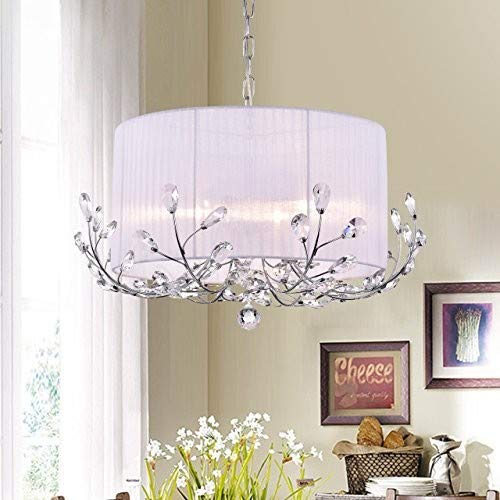 Whse Of Tiffany Rl7936-4W Robin Crystal Chandelier