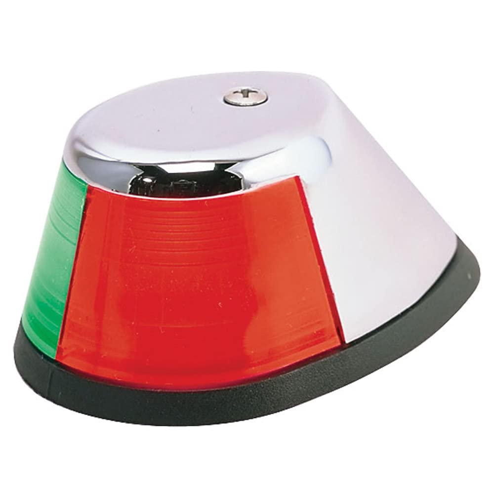 Perko 0252Wb0Dp1 Horizontal-Mount Bi-Color Light With White Base